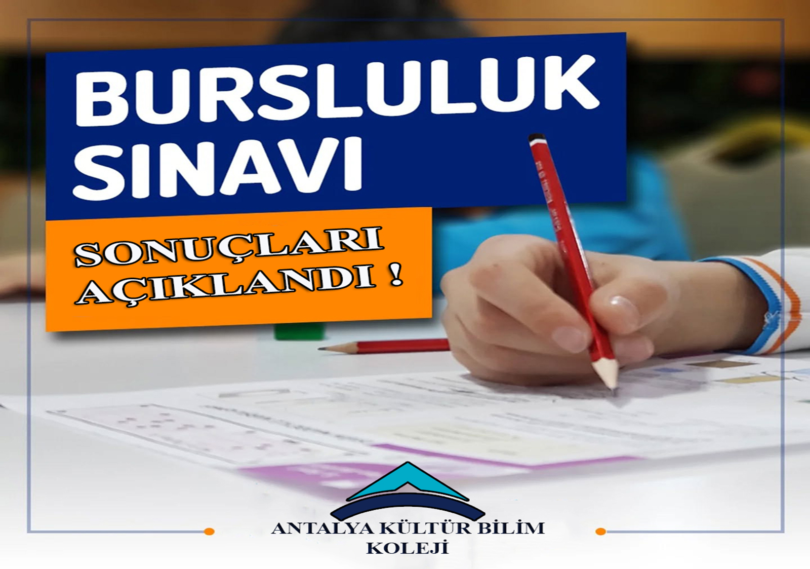 Bursluluk Sınavı Sonuçları Açıklanmıştır