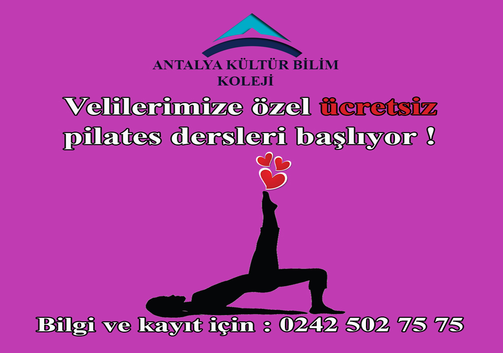 Ücretsiz Pilates Dersleri